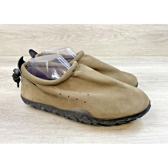 Nike Air Moc ACG Ll Men's Sneaker Brown Leather 8 Y2k 90s Vintage Slip On Shoes - Picture 1 of 10